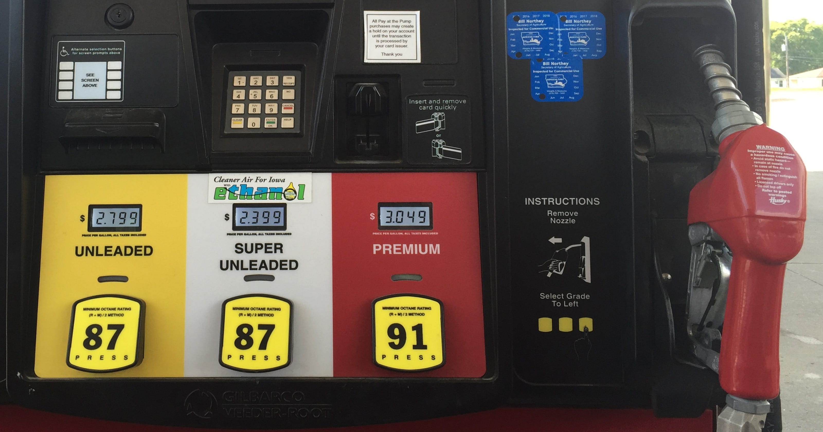 Most Iowa gas is cheaper than 2 per gallon. How long will it last?