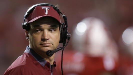 Troy coach Neal Brown will open spring practice Tuesday.