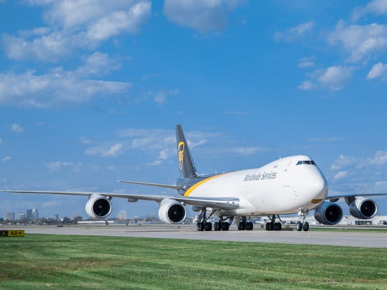 UPS took delivery of the first of a handful of Boeing
