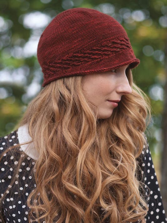 Free pattern Laura Nelkin's Folly Cloche