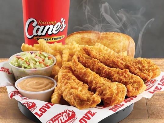 Image result for raising Canes