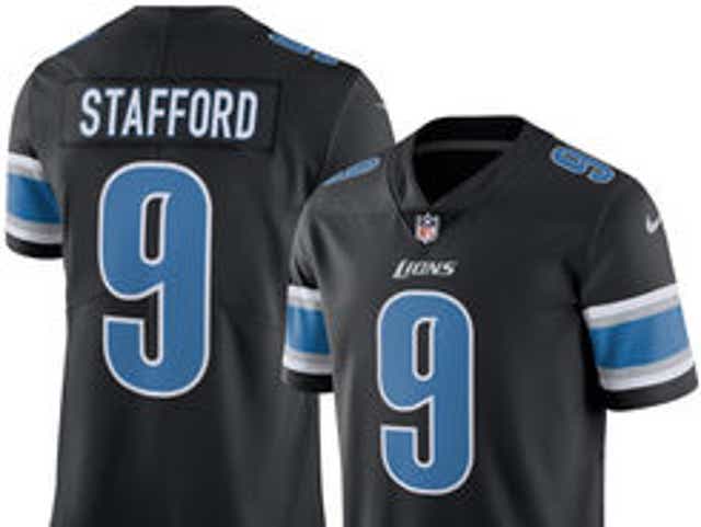 Back In Black Detroit Lions Reveal Their Color Rush Uniforms