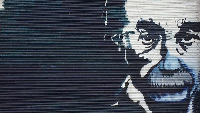This mural of Albert Einstein painted by Michael Setcavage on April 11 is sprucing up the streets of downtown Lebanon with a touch of art.