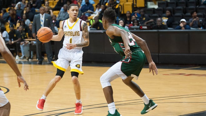 Grambling State's Ivy Smith Jr. led his team with 18 points Saturday.