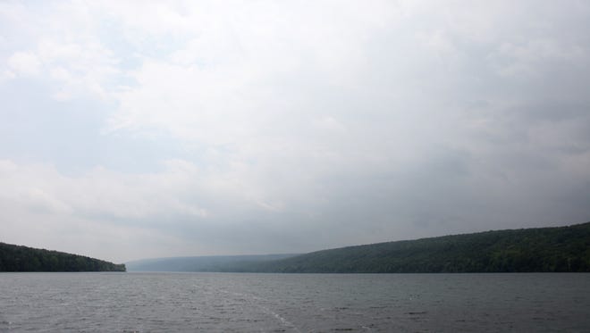 A file photo of Hemlock Lake.