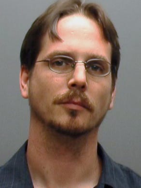 This booking photo provided by the Hays County, Texas, Sheriff's Office shows Dane Thyssen. The Dripping Springs Police say Thyssen and his wife, Jenifer Thyssen, kept their adopted son, 22-year-old Koystya Thyssen, locked in a garage apartment for at least four years, periodically giving him a box of food and allowing him to leave once a week.