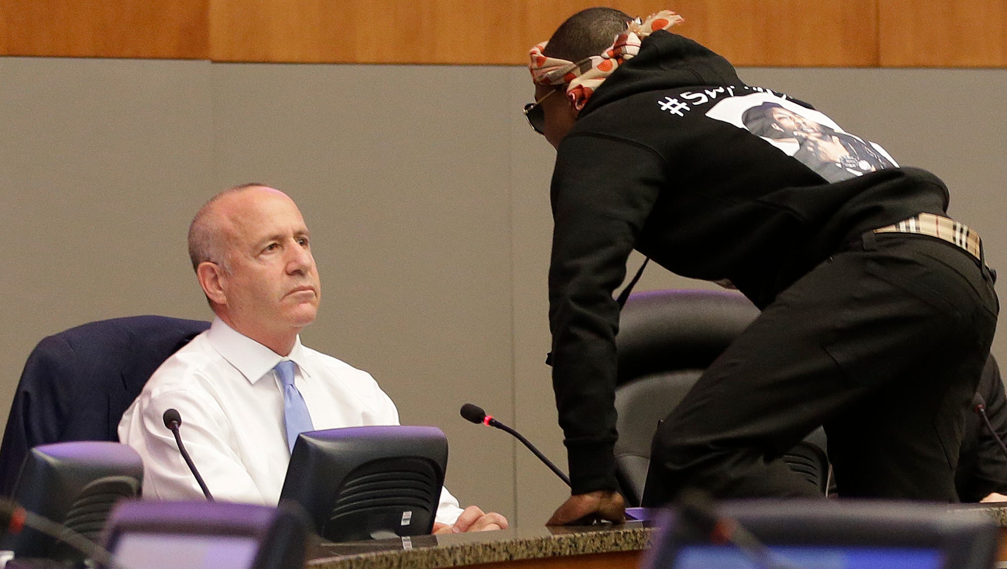 Stephon Clark Protesters Disrupt Council Meeting In Sacramento