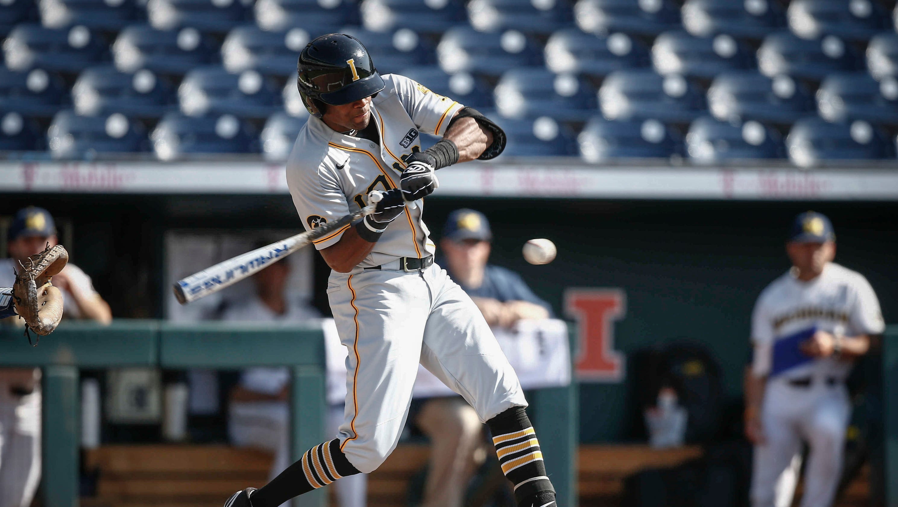 Iowa baseball Hawkeyes offense a noshow in 21 loss to Michigan