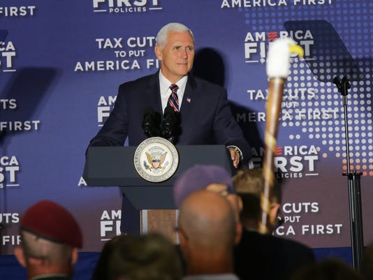 Vice President Mike Pence says he won't accept pay raise this weekend