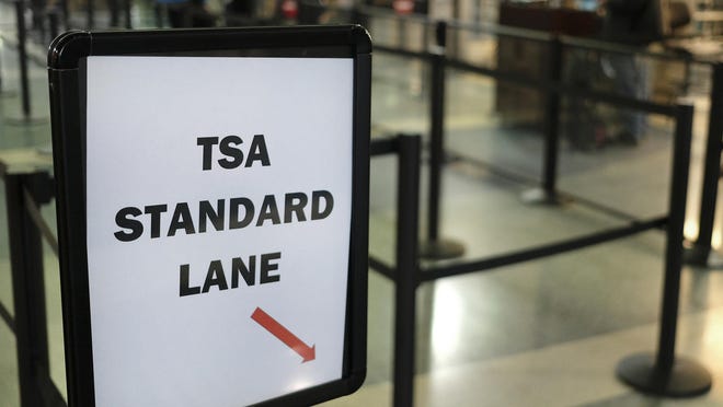 The percentage of TSA airport screeners missing work has hit 10 percent as the partial government shutdown stretches into its fifth week.