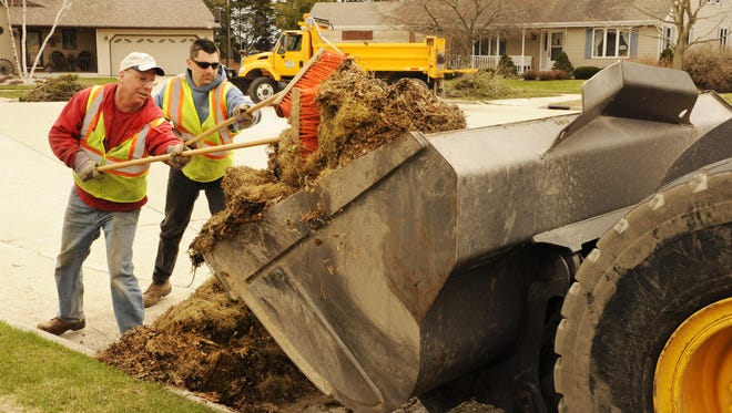 File photo of spring cleanup in Manitowoc.