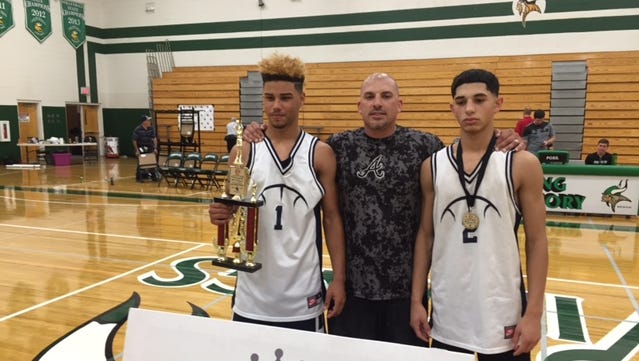 Apollo captures the Prime Time boys basketball summer tournament title behind guards Holland Woods (MVP) and Dre Marin.