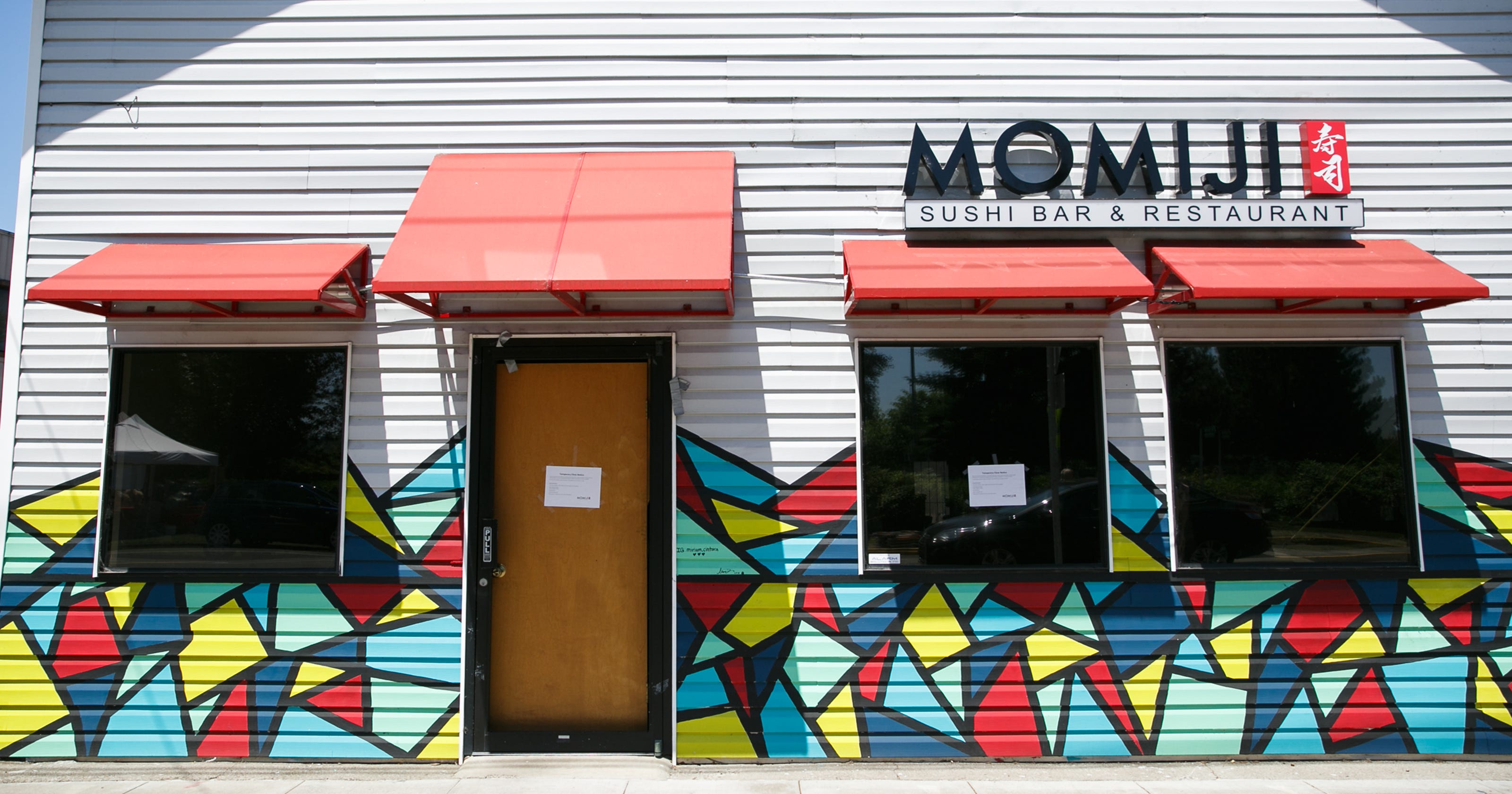 Momiji Temporarily Closed Due To Fire