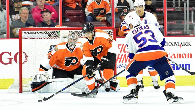 Matt Read and the Flyers are trying to avoid a third straight shutout.