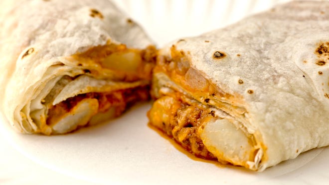 5. The Oaxaca special burrito from Carolina's Mexican Food.