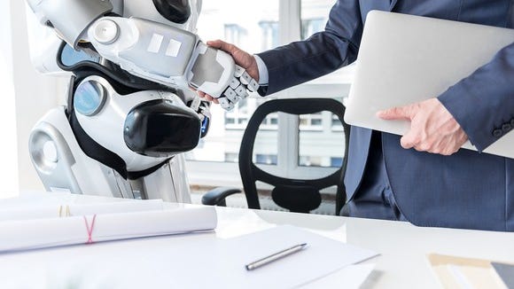 Automation and robots ar already taking jobs.