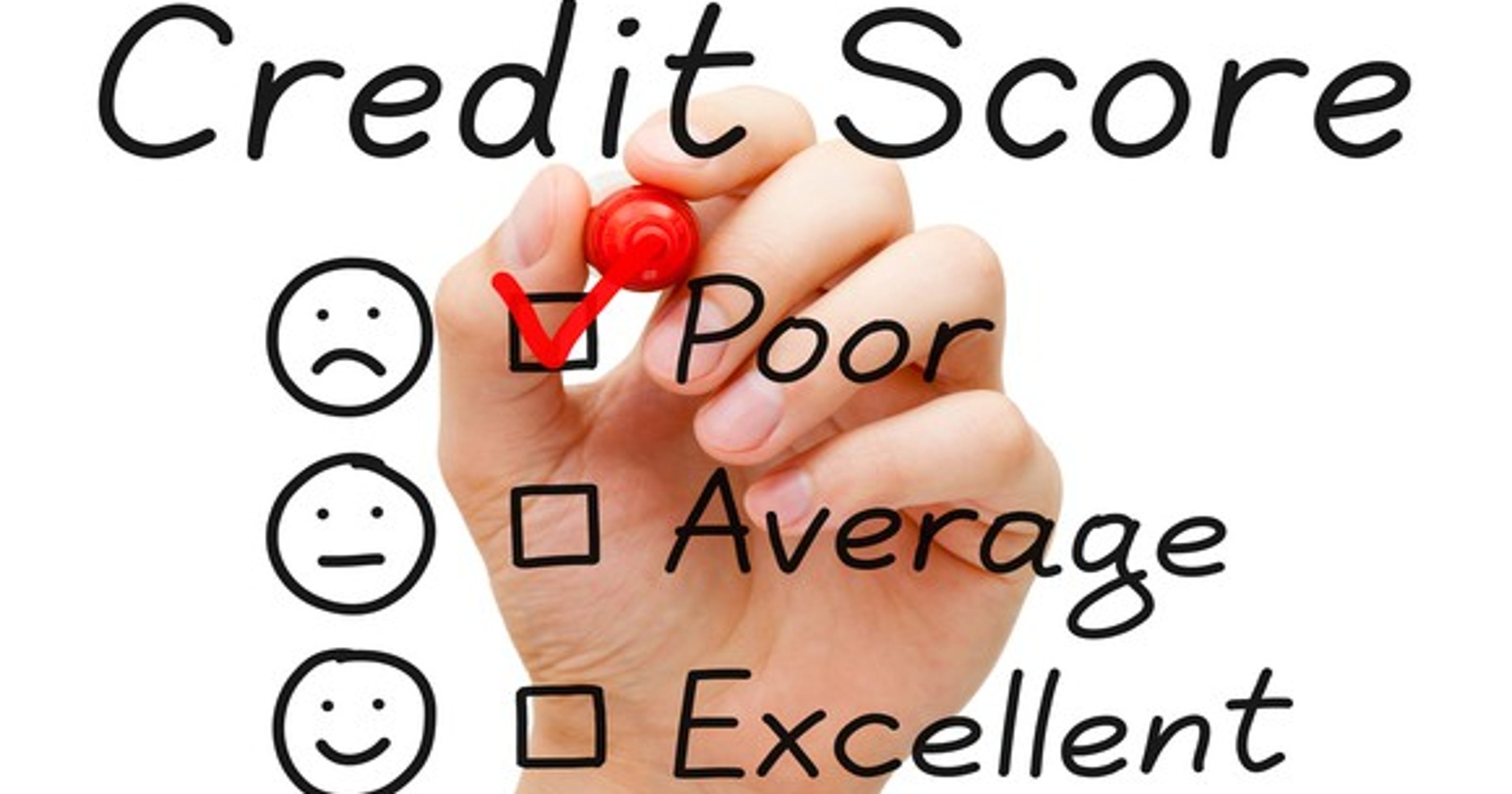 Bad credit scores make it harder to get mortgage, car loan, apartments