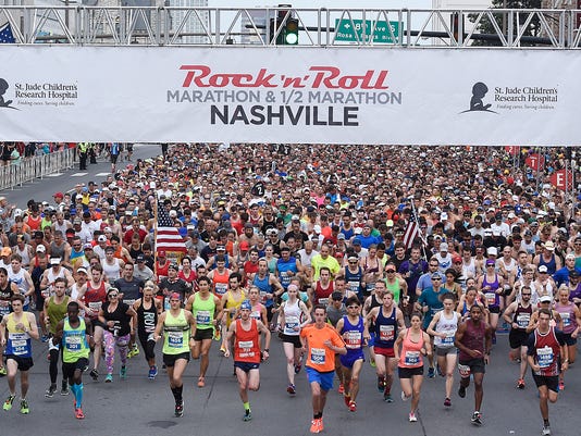 st patricks day half marathon nashville