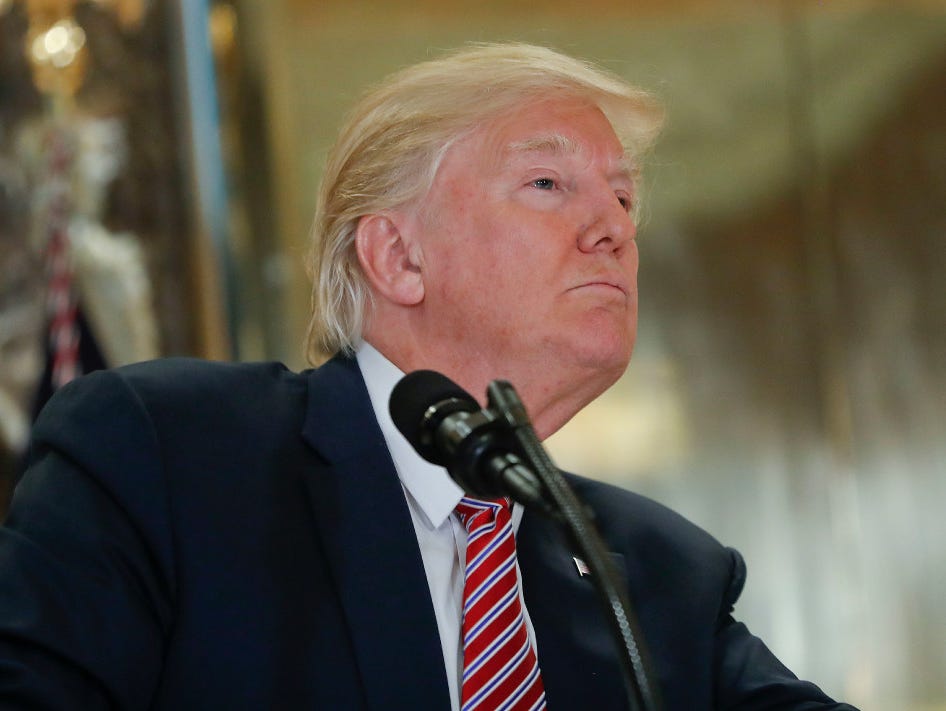 President Trump on Aug. 15, 2017.