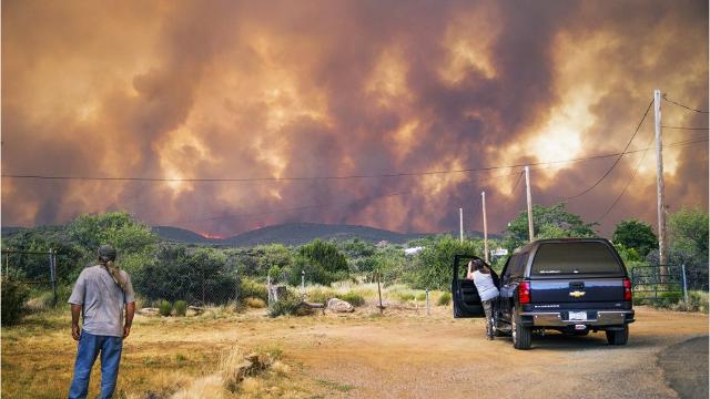 Scenes from the Goodwin Fire in Arizona