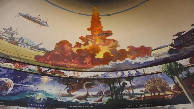 Future uncertain for space center's mural