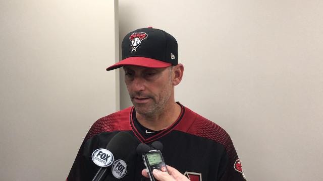 Torey Lovullo after D-Backs lose again vs. Braves