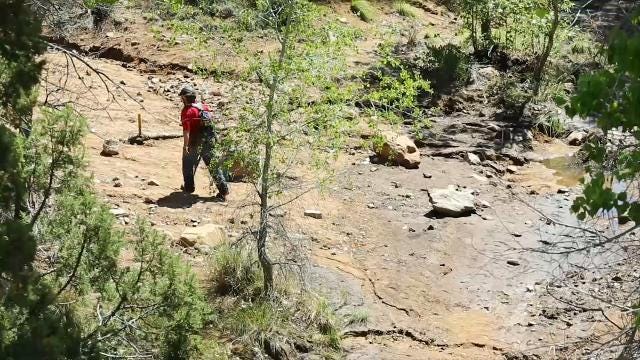 Search continues for missing man after flash flood near Payson