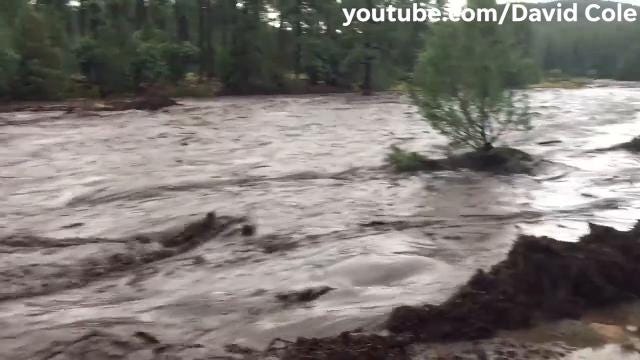 RAW VIDEO: Deadly flash flood near Payson