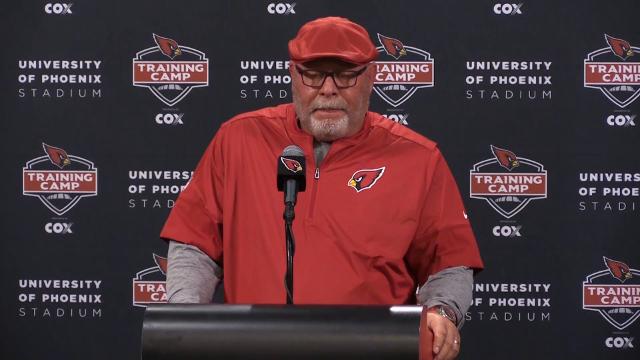 Cardinals coach Bruce Arians to fringe players: Stay available