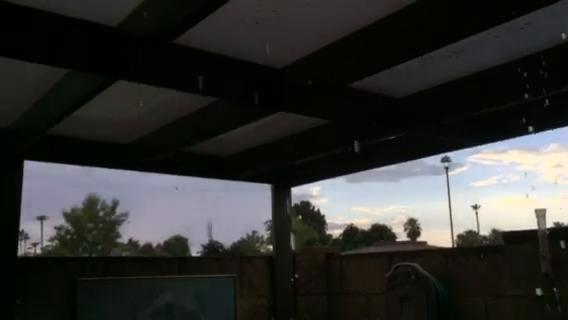 Monsoon storm in Phoenix