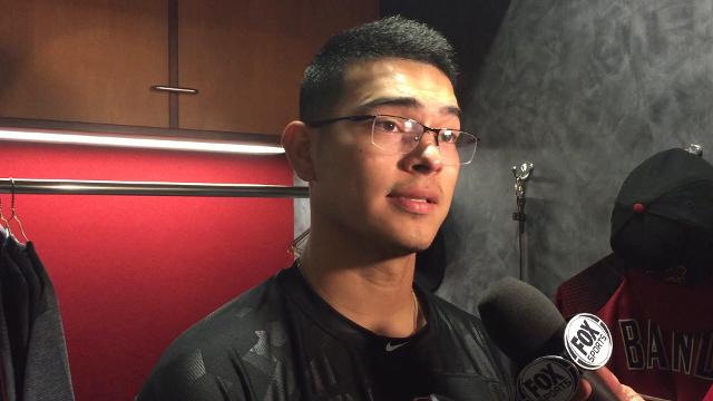 Anthony Banda talks about his MLB debut