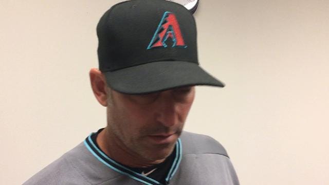 D-Backs manager Tony Lovullo on Robbie Ray's condition