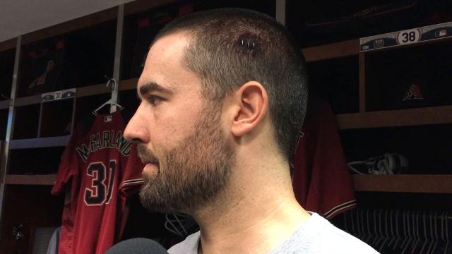 Robbie Ray talks about the line drive that hit him