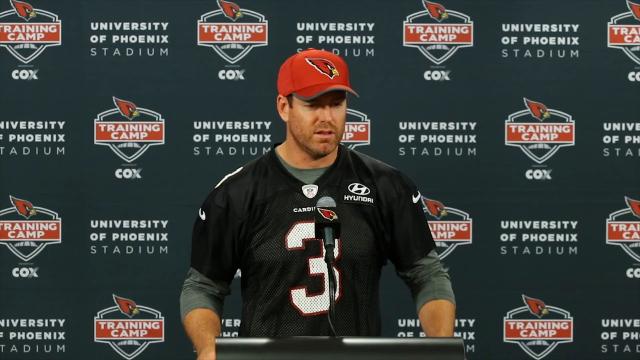Carson Palmer on the dog days of training camp