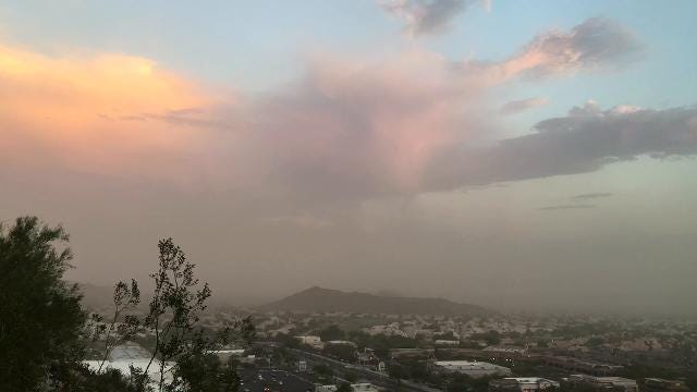 Dust Storm in Ahwatukee