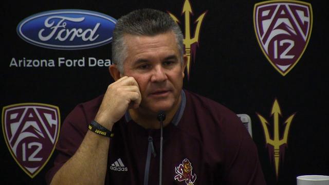 Arizona State head coach Todd Graham talks about needed improvement from week one to week two
