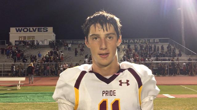 Nick Wallerstedt on Mountain Pointe's upset win over Chandler