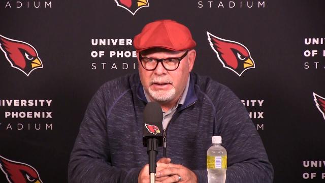 Bruce Arians discusses loss to Lions