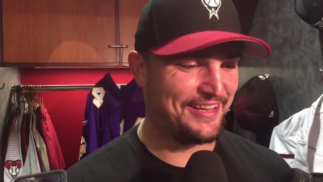 Zack Godley on his outing against the Rockies