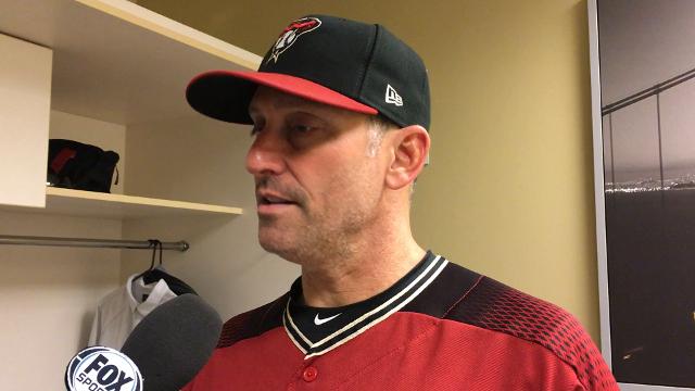 Torey Lovullo after loss to Giants