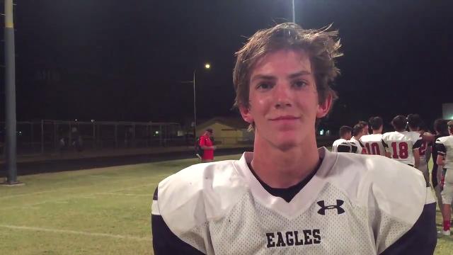 Scottsdale Christian's Christian Pahnke after win over Bourgade