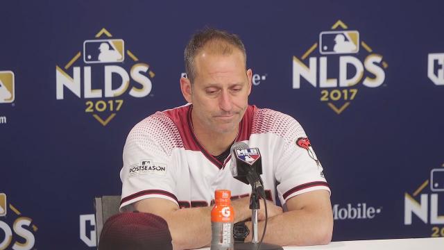 Torey Lovullo on D-Backs' Game 3 loss to Dodgers