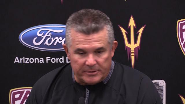 Todd Graham on game atmosphere in upset win