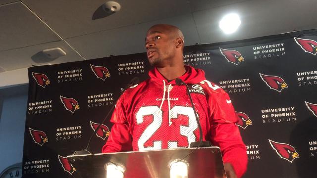 Adrian Peterson talks about opportunity with Cardinals