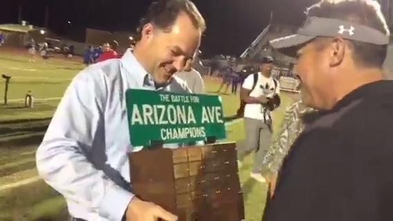 Chandler keeps Battle For Arizona Avenue trophy