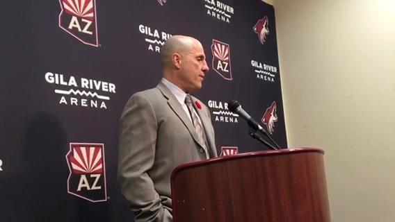 Tocchet on the Coyotes' loss to the Sabres