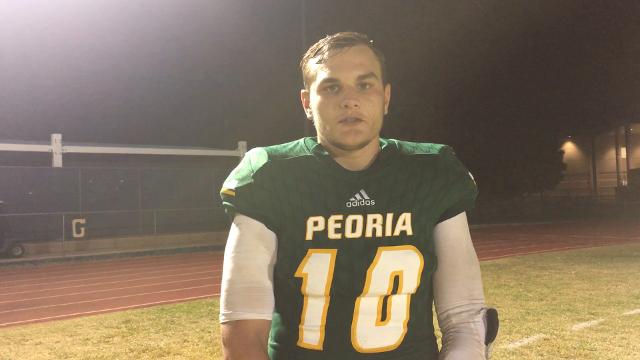 Peoria quarterback Nate Dobson leads team to win over Walden Grove