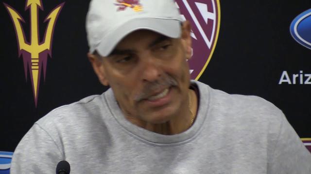 ASU football coach Herm Edwards shared a message with the Sun Devils Wednesday