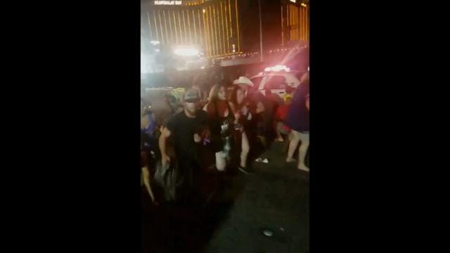 Raw: Concert erupts in chaos during Vegas massacre