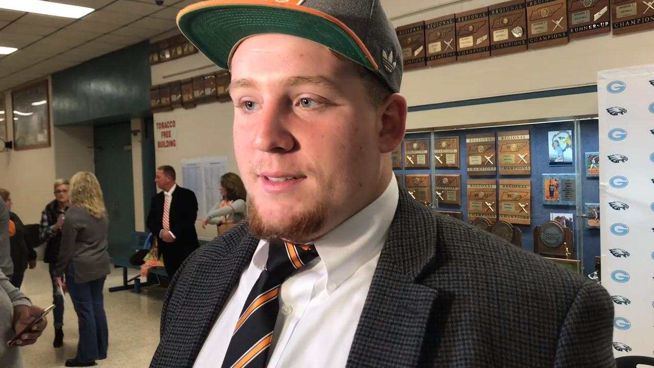 VIDEO: Ollie Lane: I can't wait to be a part of Tennessee football